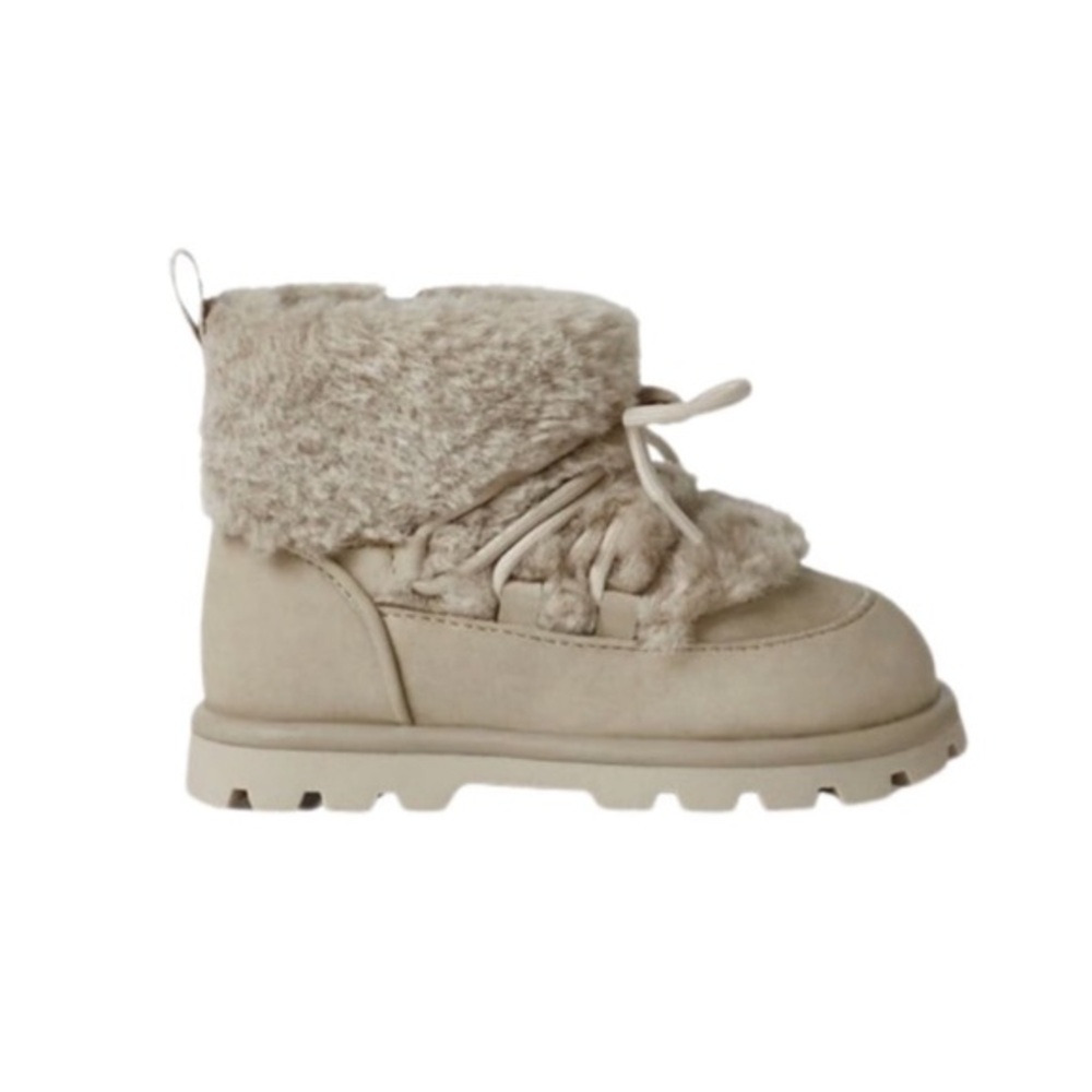 ZARA TODDLER GIRL FAUX FUR BOOTS